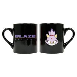 Blaze the Cat Black Mug