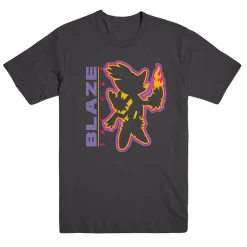 Blaze the Cat Charcoal Tee