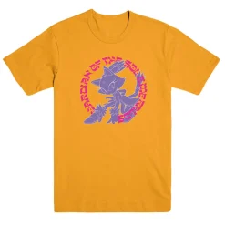 Blaze the Cat Guardian of the Sol Emeralds Yellow Tee
