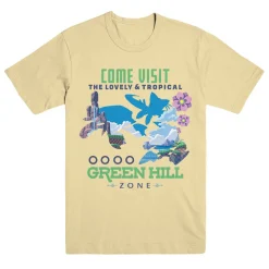 Come Visit Green Hill Zone Yellow Tee Shirt