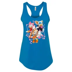 Girl Power Group Racerback Blue Tank