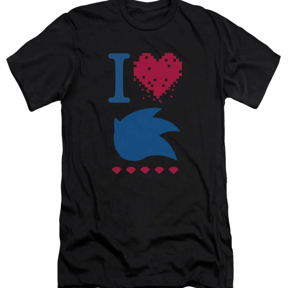 I Heart Sonic Black Tee
