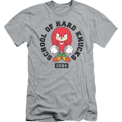 Knuckles School of Hard Knucks 1994 Grey Tee