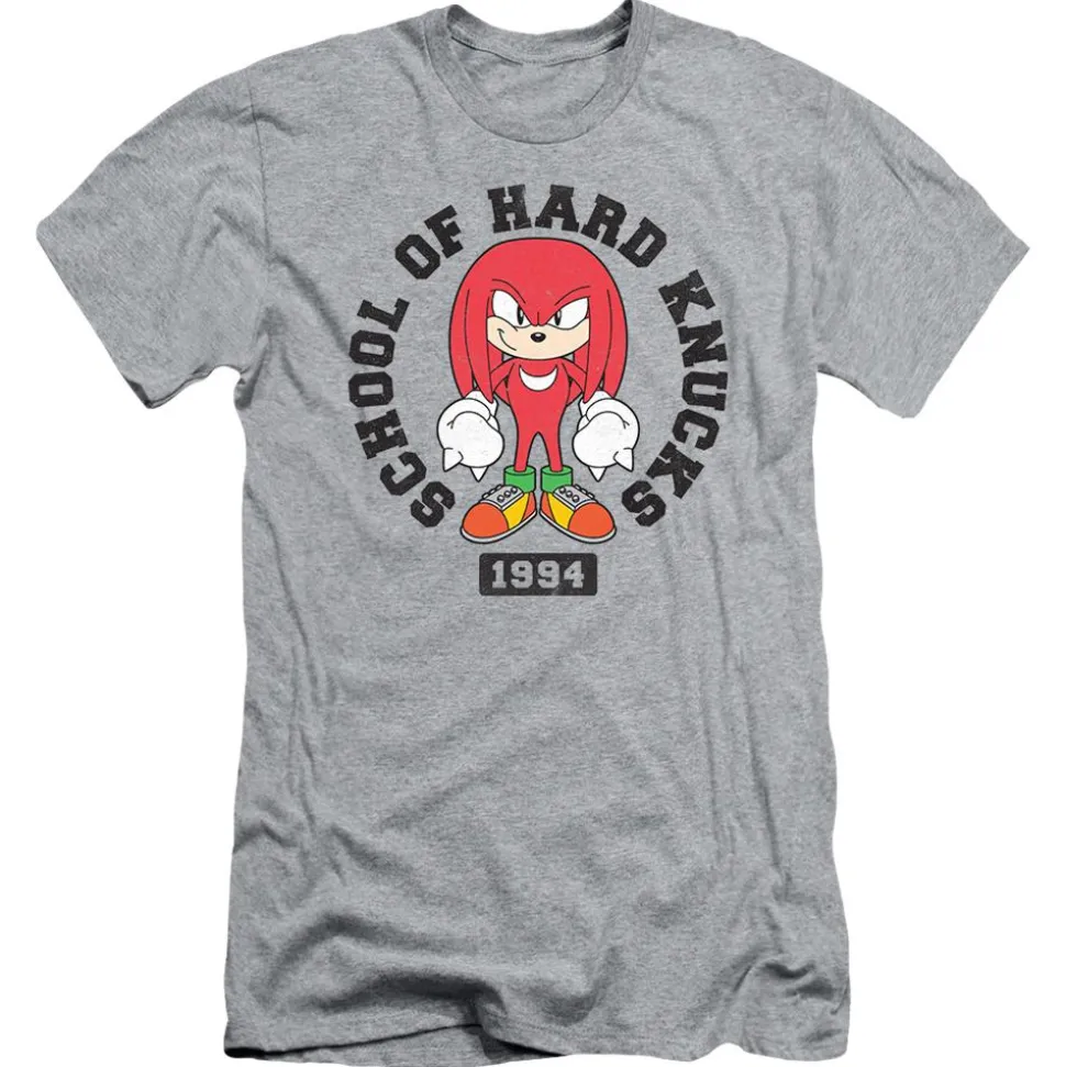 Knuckles School of Hard Knucks 1994 Grey Tee