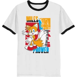 Miles Tails Prower Ringer Tee from Sonic the Hedgehog