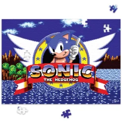 252-Piece Sonic the Hedgehog Jigsaw Puzzle