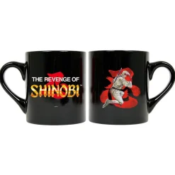 SEGA Revenge of Shinobi Black Mug