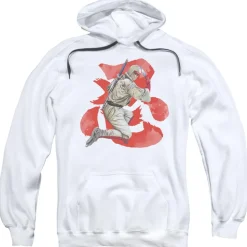 Shinobi Action White Hoodie