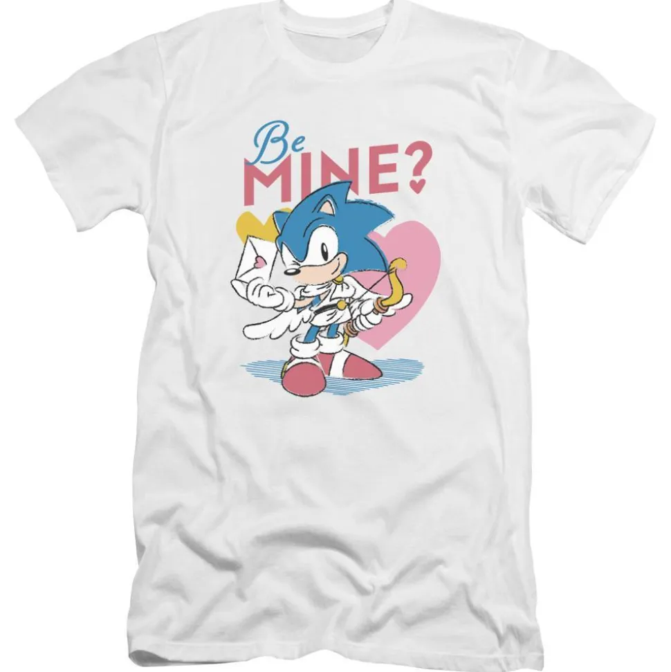 Sonic Be Mine Cupid White Tee