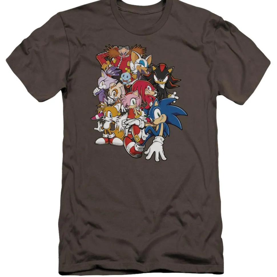 Sonic Cast Charcoal Tee