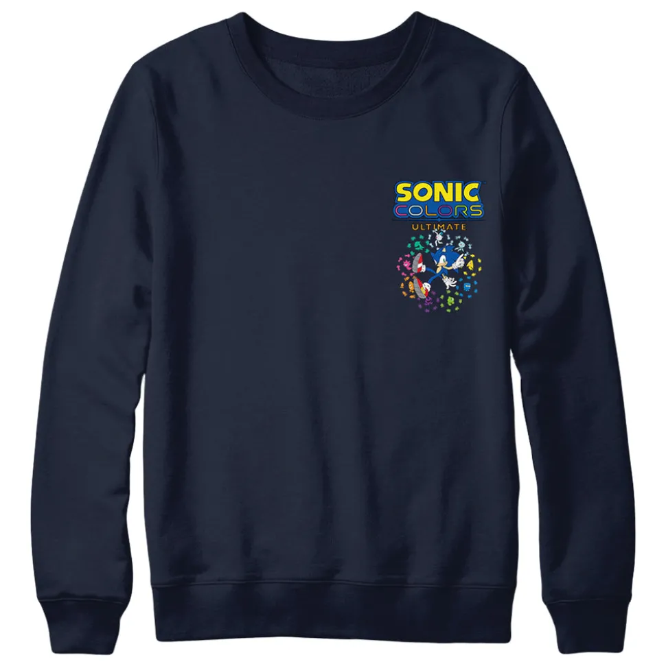 Sonic Colors Navy Crewneck