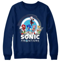 Sonic Frontiers Character Navy Crewneck