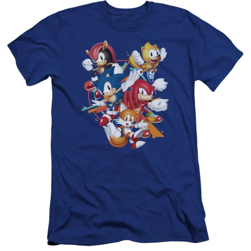 Sonic Mania Plus Formation Blue Tee