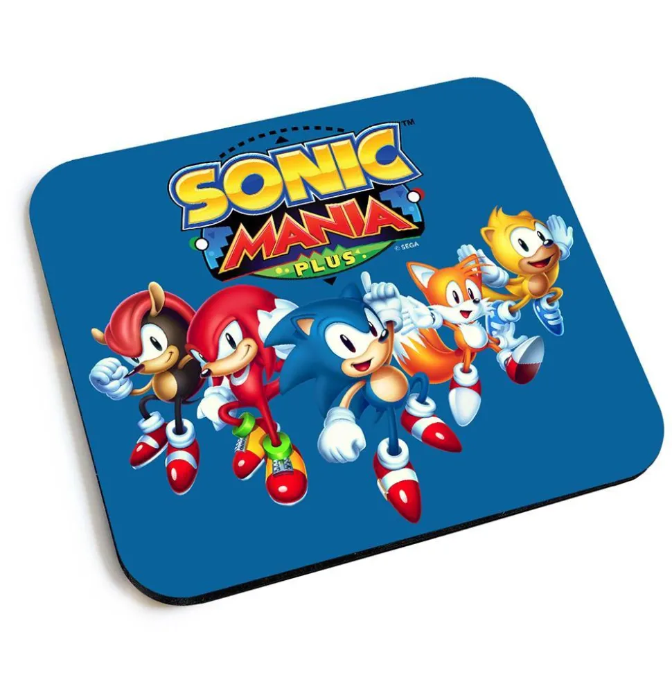 Sonic Mania Plus Logo Formation Mousepad