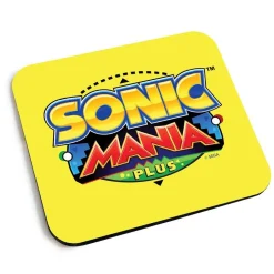 Sonic Mania Plus Logo Yellow Mousepad