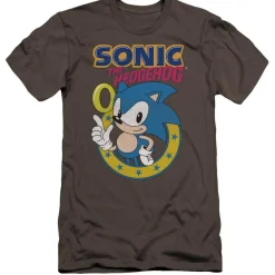 Sonic Ring Charcoal Tee