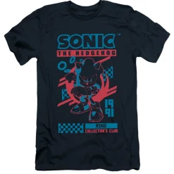 Sonic Ring Collector's Club Navy Tee