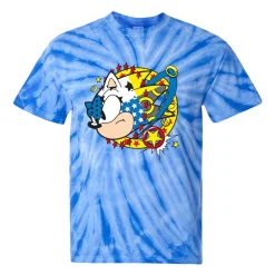 Sonic the Hedgehog Blue Tie-Dye Tee
