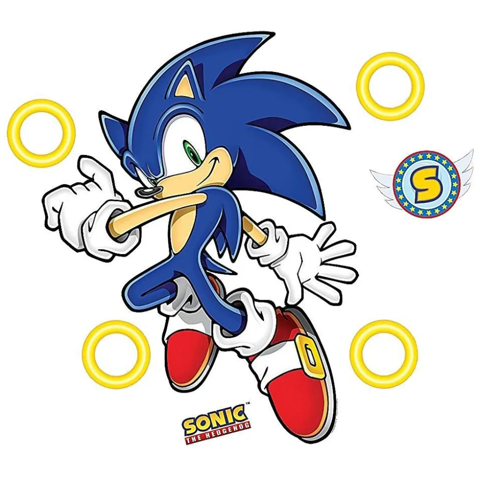 Sonic the Hedgehog Giant Wall Decals