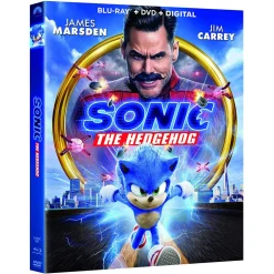 Sonic the Hedgehog Movie Blu-Ray