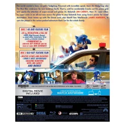 Sonic the Hedgehog Movie 4K Ultra HD