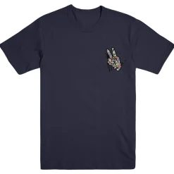 Sonic the Hedgehog Peace Graffiti Navy T-Shirt