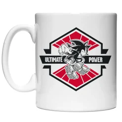 Sonic The Hedgehog Ultimate Power White Mug