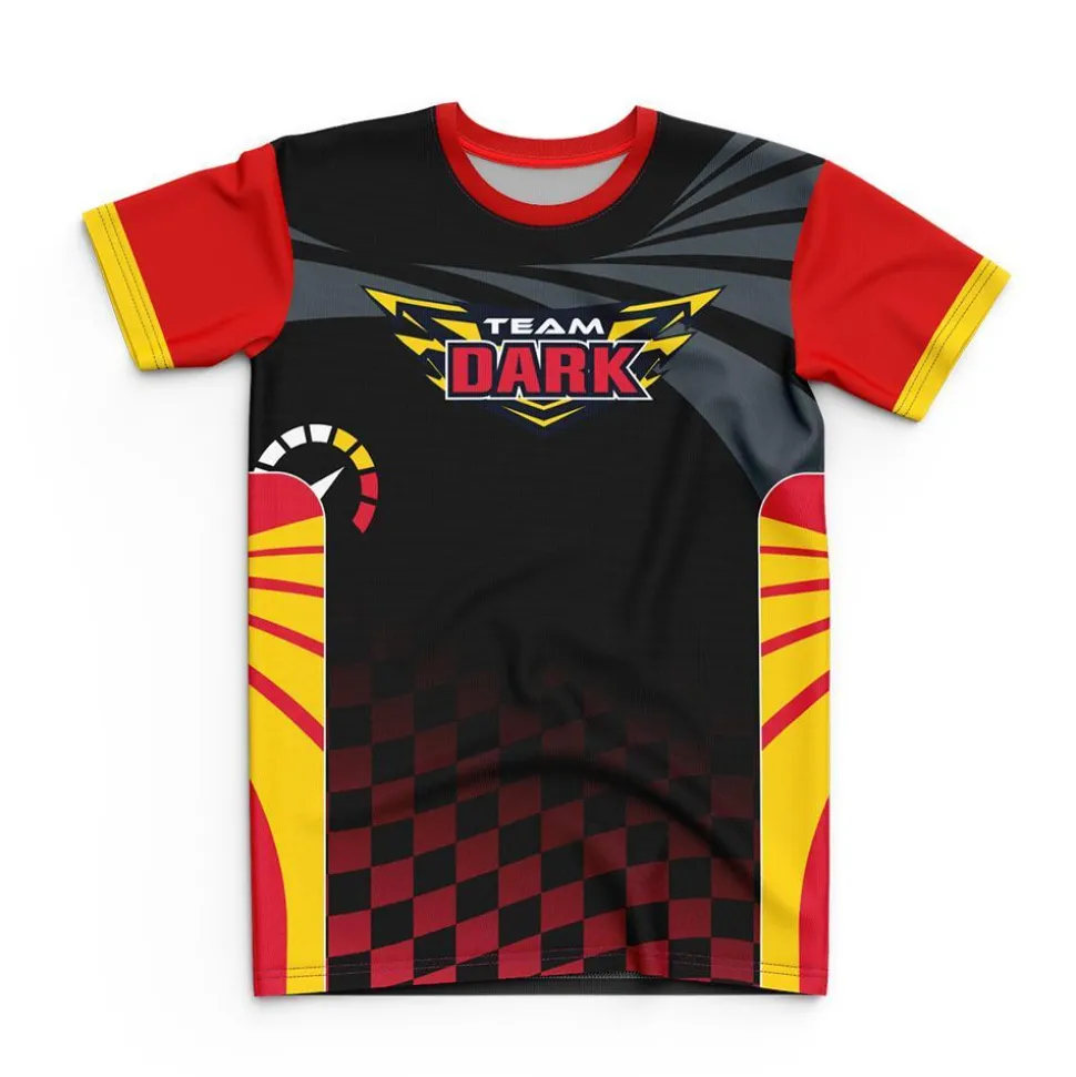 Team Sonic Racing Team Dark Personalized Jersey Style Tee