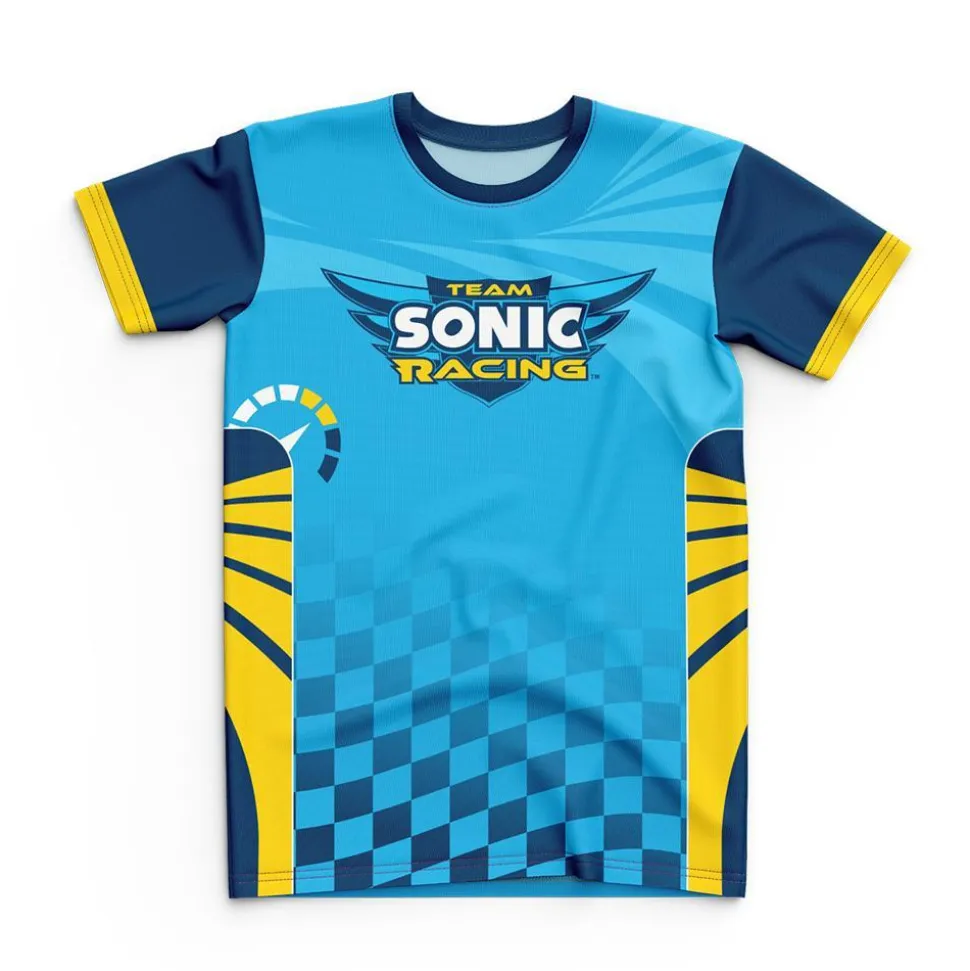 Team Sonic Racing Team Sonic Personalized Jersey Style Tee