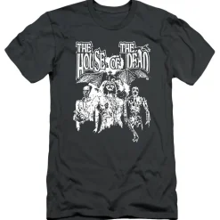 The House of the Dead Zombies Logo Charcoal Tee